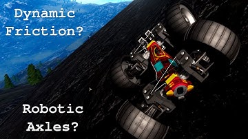 Kerbal Space Program (kOS) - Dynamic wheel friction control and terrain-sensing smart axles.