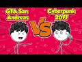 GTA San Andreas Gamers VS Cyberpunk 2077 Gamers