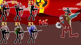 WHICH ALL ARCHER LEADERS CAN DEFEAT KAI RIDER UPRISING?/ STICK WAR LEGACY