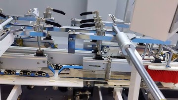 Rolam GS-800/800-LC-S New Luolan Machinery 4 6 corners folder gluer box making machine