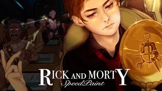 「Evil Morty」Rick and Morty  SPEEDPAINT