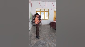 Pantun bersajak A-A-A-A dari kelas 5 SDN Panai Hillir