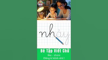 Tập viết chữ Nhảy - lớp cô trà #tapdoc  #hocvietchu  #chữ cái  #tapviet   #hocchucaitiengviet