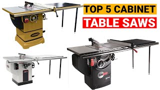 Top 5 Best Cabinet Table Saws on The Market Buying Guide 🔥🔥🔥