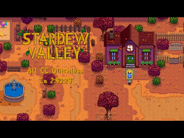 It's Dangerous to Go Alone - Comfy Co-op Stardew Valley Speedruns! 