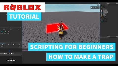 Roblox Scripting Tutorial: How to Make a Trap