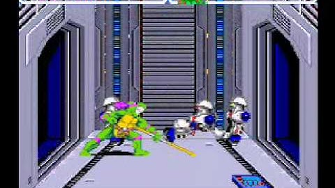 TMNT 4: Turtles in Time - Walkthrough [SNES] Part 4