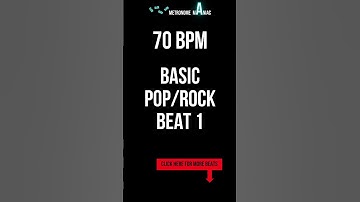 Drum loop - Basic pop rock beat 1 - 70 BPM #shorts