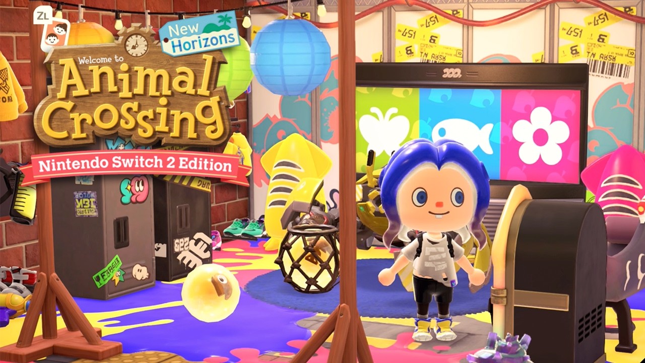 Lets BUILD a SPLATOON Room in Animal Crossing New Horizons Nintendo Switch 2 Edition