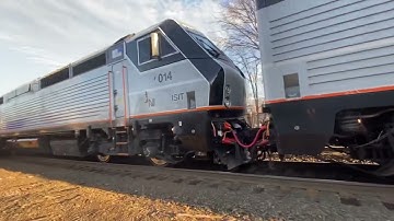 A short compilation of doubleheader PL42ACs (4014 and 4030) at Westfield and Somerville