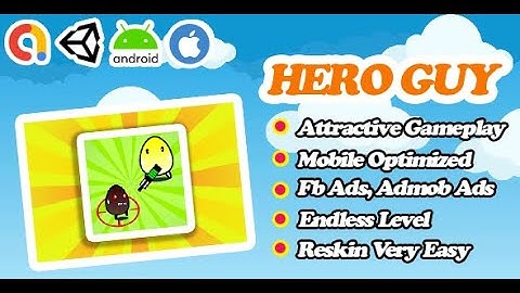 Hero Guy - Action Survival Unity Game Template - Admob + Facebook Ads - Ready To Publish