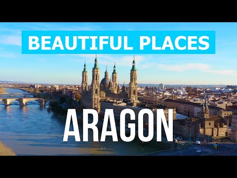 Aragon beautiful places to visit | Cities, trip, review, tourism, attractions | Spain 4k video