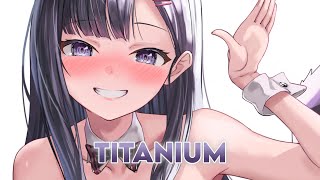 Nightcore - Titanium (Techno Version) (Lyrics)