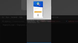 Fingerprint Login form in Html css javascript || with source code || #shorts