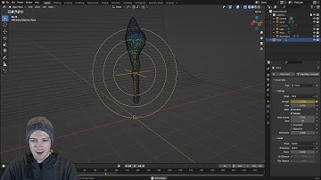Force Fields + Fluid Sim in Blender | Daily CGI | Day 33
