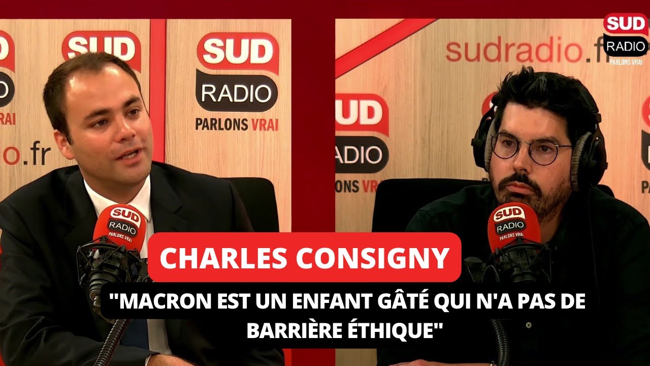 Charles Consigny : "Le macronisme, c’est la politique du vide"