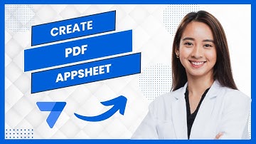 How To Create PDF In Appsheet (Best Method)