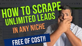 Scrapping Unlimited lead - FREE OF COST