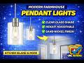 Kvhiiw Modern Farmhouse Pendant Lights ✨ | Full Review + Install + Final Look Kitchen Island Upgrade