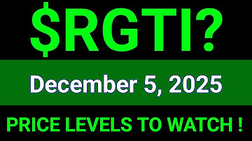 RGTI Stock (Rigetti Computing, Inc.) RGTI Stock Technical Analysis | December 5, 2025 