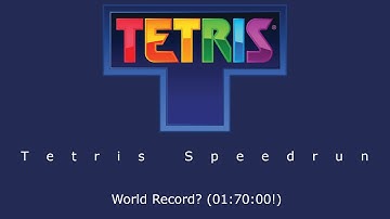 Tetris Speedrun (Any%) (WR?)