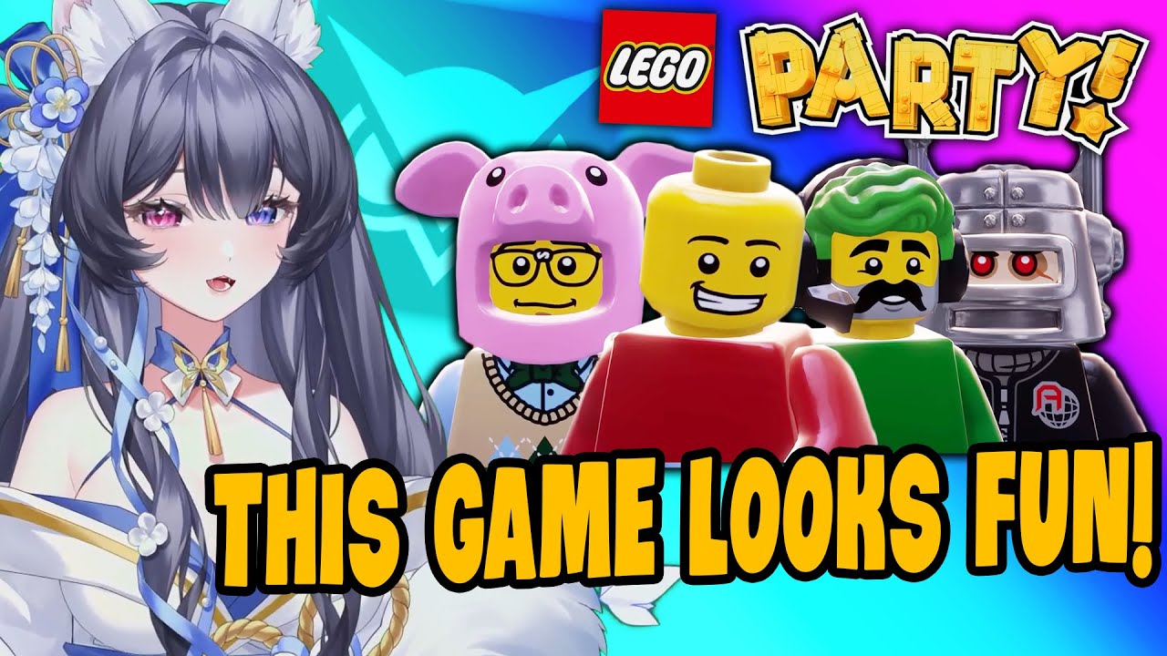 Реакция Юэхо на вечеринку VANOSS CREW LEGO — вечеринка Марио, но для Wildcat все еще хуже!