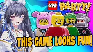 Yueho Reacts to VANOSS CREW LEGO Party - Mario Party, But Even Worse for Wildcat!