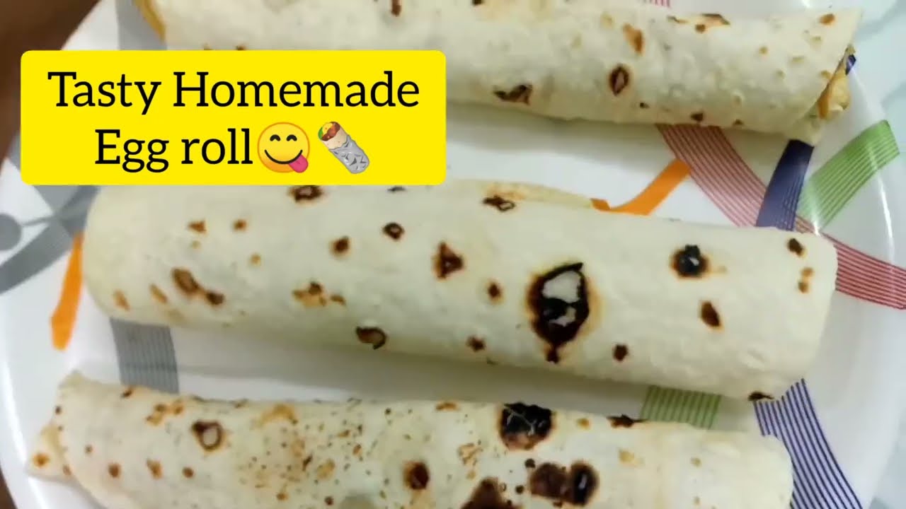 HOMEMADE EGG ROLL [VERY SIMPLE AND TASTY] BUT HOW?? YouTube