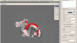 Multi-level differential surface representation based on local transformations