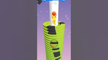 Insane Stackball Challenge: Unbeatable Levels! #stackball #shorts
