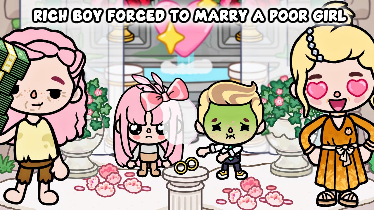 Rich Boy Forced to Marry a Poor Girl 💍😭 | Toca Boca Life Story