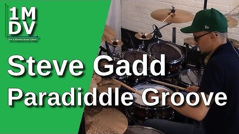 1MDV - The 1-Minute Drum Video #78 : Steve Gadd Paradiddle Groove