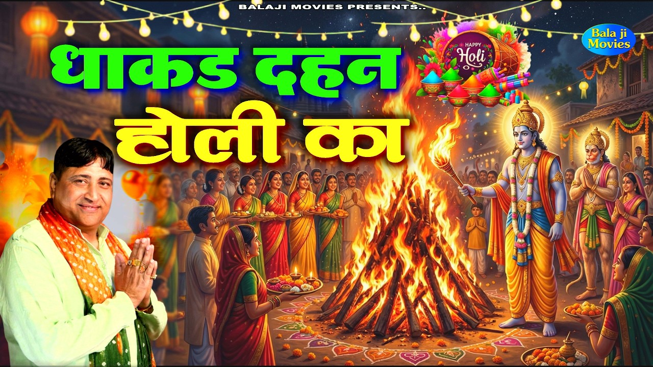 #होली स्पेशल -- धाकड़ दहन होली का बाबा | Narender Kaushik | Holi Dahan Bhajan  | Hit