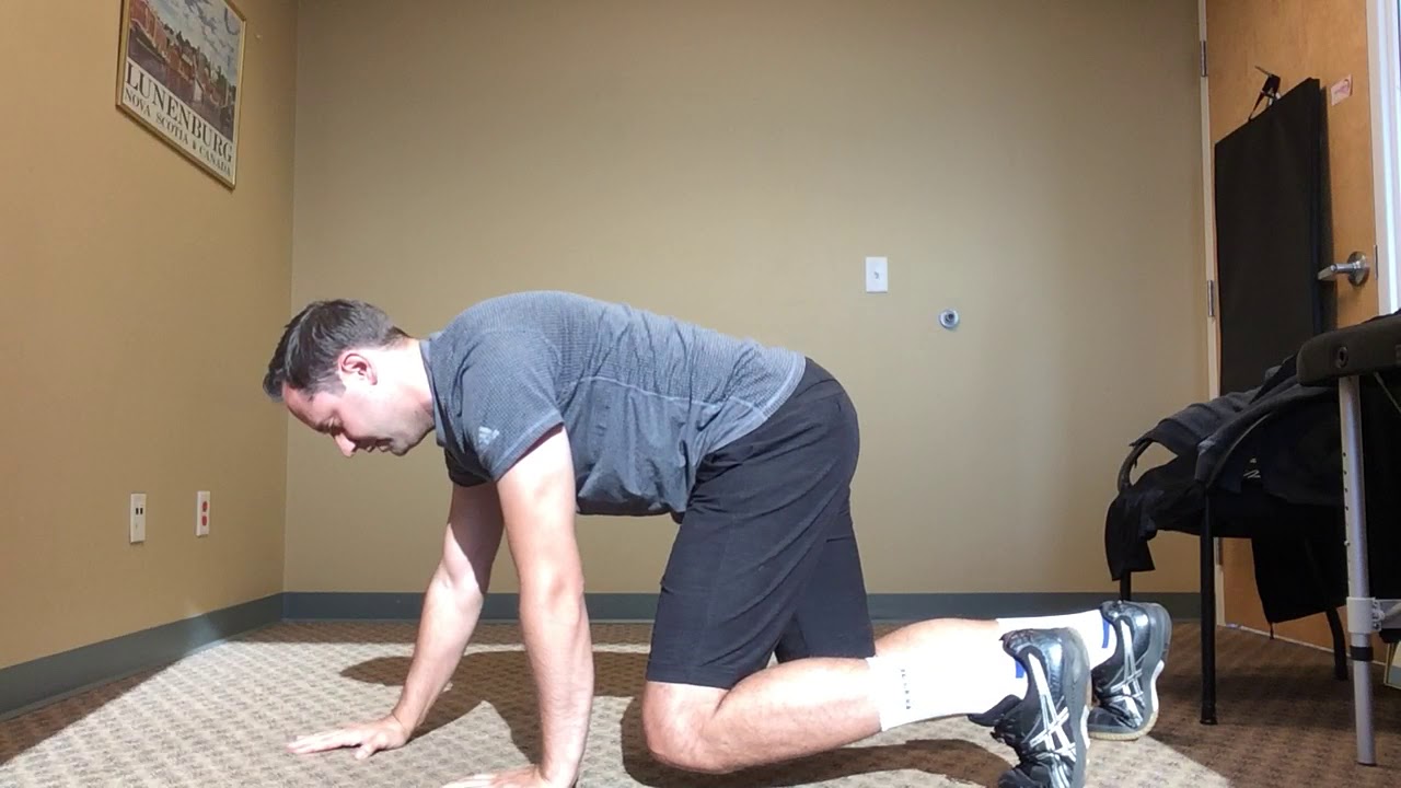 Bear Crawl conditioning sport