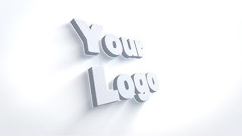 Create a Rotating 3D Business Logo Intro Video - MakeWebVideo.com