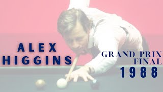 82 break by ALEX HIGGINS - 1988 Grand Prix Final VS Steve Davis