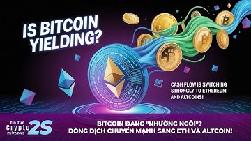 Tin Tức Crypto 2s! 💥 Bitcoin mất vị thế? | Dòng tiền chuyển mạnh sang Ethereum và Altcoin!