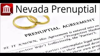 Nevada Prenuptial Agreement