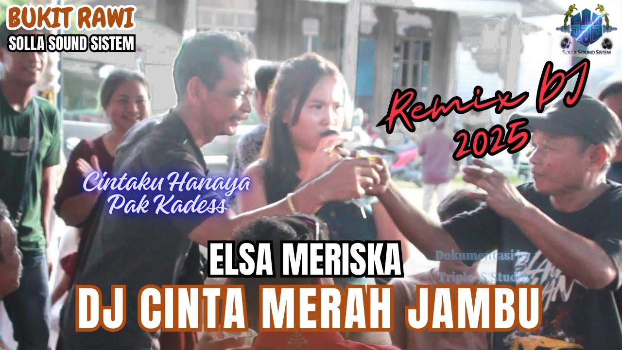 CINTA MERAH JAMBU (PAK KADES) II ELSA MERISKA II ACARA PERNIKAHAN IDAR & NOVITA II DESA BUKIT RAWI