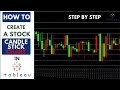 How to Create A stock candle stick chart in tableau