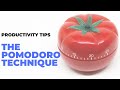 How to be more productive with the Pomodoro Technique (Productivity Tips)