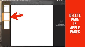 Delete Single Page from Apple Pages