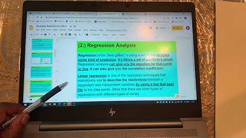 BIVARIATE STATISTICS