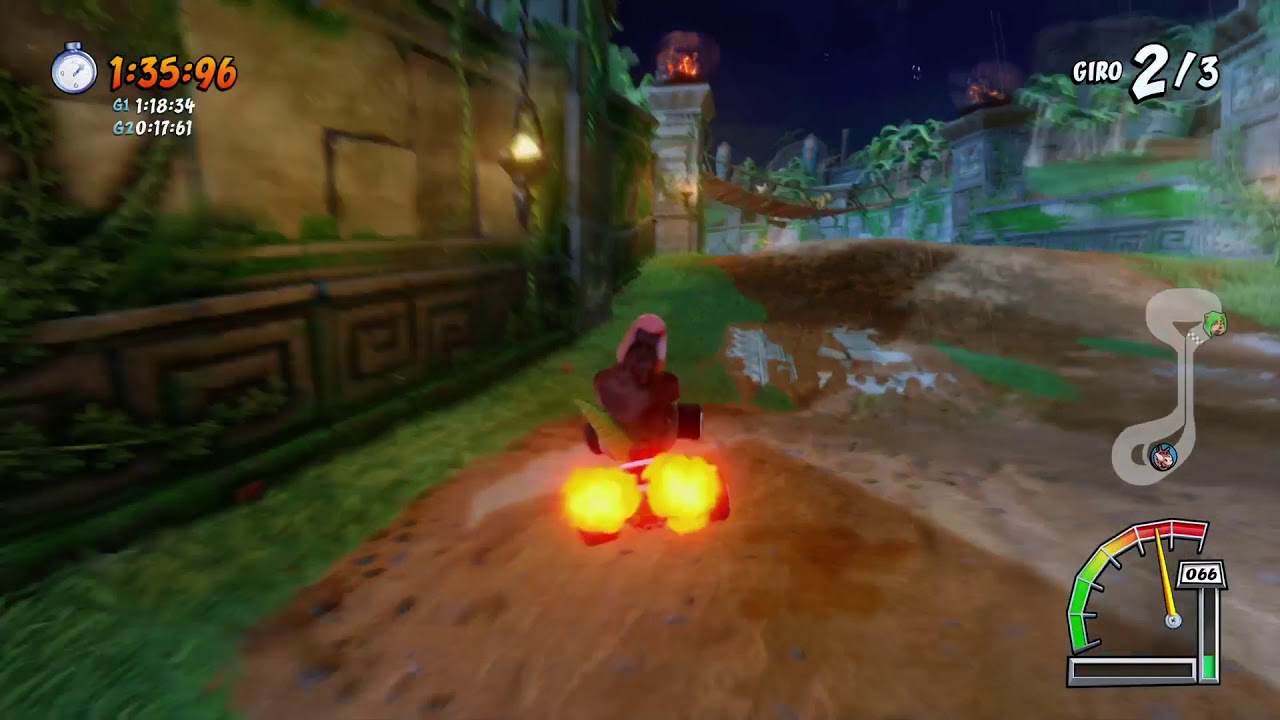 [CTR:NF] Tiger Temple  Lap 27:62