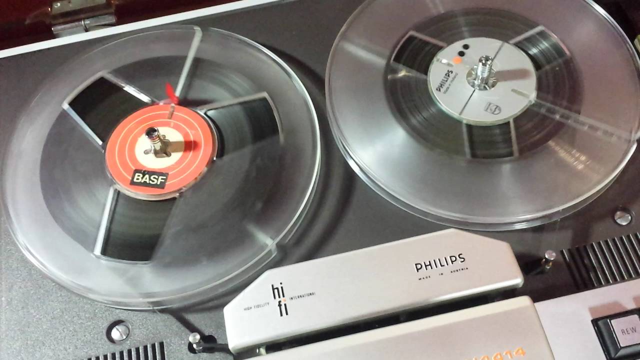 Philips N4414 Reel Tape Recorder YouTube