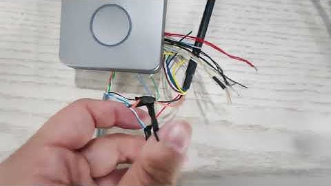 HIKVISION Video Intercom work use 4-wire UTP cable via poe switch, other 4-wire control lock