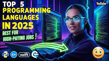 The Best Programming Languages for 2025 #Top 5 programming languages 2025 #high paying jobs