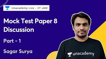 Mock Test Paper 8 Discussion | Part -1 | Sagar Surya