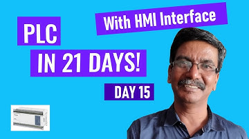 D15 | PLC | Counter Input in HMI – Touch Screen