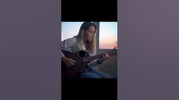 Incredible sunrise loop jam w/ the Aeros Loop Studio by @LoidaLiuzzi #Guitar #Talented #Shorts